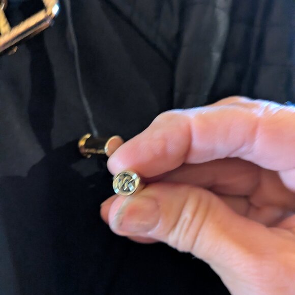 Michael Kors Black Quitled Jacket - Picture 10 of 11